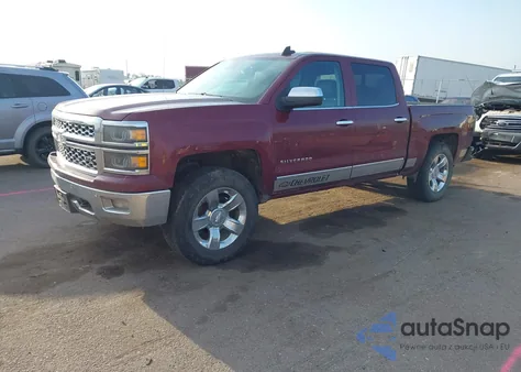 2015 Chevrolet Silverado 1500 1Lz из США, поврежденный, VIN 3GCUKSEC2FG433253